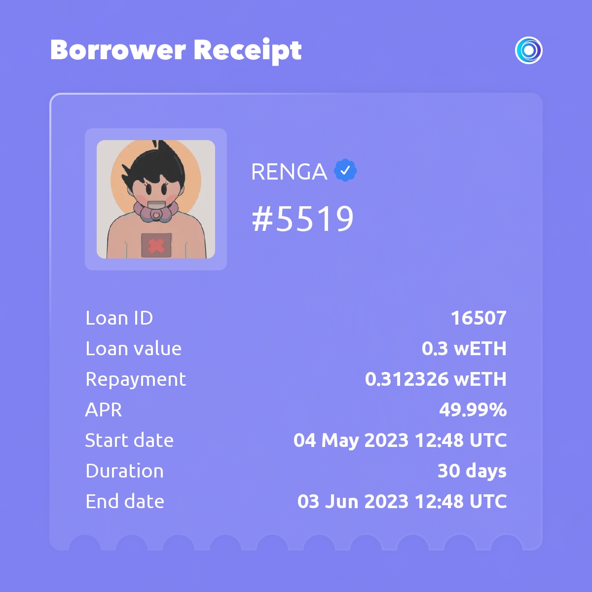 X2Y2 Promissory Note #9003812922866716887